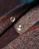 Thumbnail 16 of Paul Smith Men's Wool-Blend Harrington Jacket - Ecru & Burgundy Check