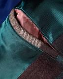 Thumbnail 13 of Paul Smith Men's Wool-Blend Harrington Jacket - Ecru & Burgundy Check