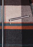 Thumbnail 15 of Paul Smith Men's Wool-Blend Harrington Jacket - Ecru & Burgundy Check