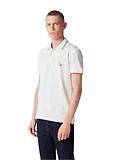Thumbnail 2 of Paul Smith Men's Regular Fit Stretch-Cotton 'Broad Stripe Zebra' Polo Shirt  - White