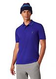 Thumbnail 2 of Paul Smith Men's Regular Fit Stretch-Cotton 'Broad Stripe Zebra' Polo Shirt - Blue