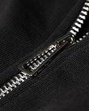 Thumbnail 10 of Paul Smith Men's Regular Fit Zebra Half-Zip Sweatshirt - Black