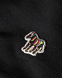 Thumbnail 9 of Paul Smith Men's Regular Fit Zebra Half-Zip Sweatshirt - Black