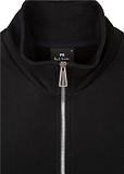Thumbnail 6 of Paul Smith Men's Regular Fit Zebra Half-Zip Sweatshirt - Black