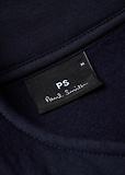 Thumbnail 5 of PS By Paul Smith Men's Stitch Stripe Zip Funnel Neck Sweatshirt - Navy