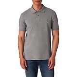 Thumbnail 1 of Paul Smith Men's Cotton-Piqué Zebra Logo Polo Shirt - Grey Melange