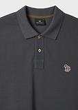 Thumbnail 2 of PS By Paul Smith Men's Organic Cotton Zebra Polo Shirt - Charcoal