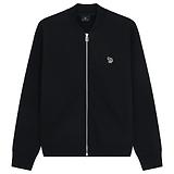Thumbnail 1 of PS By Paul Smith Men's Zebra Logo Cotton Bomber Jacket - Black
