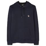 Thumbnail 1 of PS By Paul Smith Men's Cotton Zebra Logo Hoodie - Dark Navy