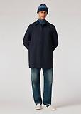 Thumbnail 4 of Paul Smith Men's Cotton-Blend Mac Coat - Navy