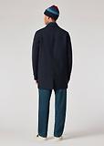 Thumbnail 5 of Paul Smith Men's Cotton-Blend Mac Coat - Navy