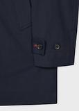 Thumbnail 15 of Paul Smith Men's Cotton-Blend Mac Coat - Navy