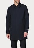 Thumbnail 2 of Paul Smith Men's Cotton-Blend Mac Coat - Navy
