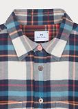 Thumbnail 6 of Paul Smith Men's Long Sleeve Casual-Fit Shirt - Ecru Check