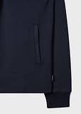 Thumbnail 2 of PS By Paul Smith Men's Double-Face Jersey Zip-Front Sweatshirt - Navy