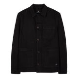 Thumbnail 1 of PS By Paul Smith Men's Cotton Jacquard Work Jacket - Black