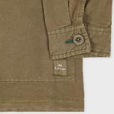 Thumbnail 3 of PS By Paul Smith Men's Cotton-Linen Work Jacket - Green