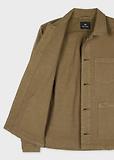 Thumbnail 4 of PS By Paul Smith Men's Cotton-Linen Work Jacket - Green