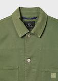 Thumbnail 3 of PS By Paul Smith Men's Stretch Cotton-Twill Chore Jacket - Khaki