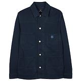 Thumbnail 1 of PS By Paul Smith Men's Stretch Cotton-Twill Chore Jacket - Very Dark Navy