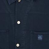 Thumbnail 5 of PS By Paul Smith Men's Stretch Cotton-Twill Chore Jacket - Very Dark Navy