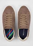Thumbnail 5 of PS By Paul Smith Men's Leather Amos Trainers - Sand