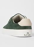 Thumbnail 3 of PS By Paul Smith Men's Leather Amos Trainers - Khaki