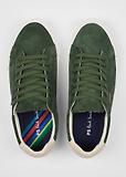 Thumbnail 5 of PS By Paul Smith Men's Leather Amos Trainers - Khaki