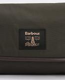 Thumbnail 3 of Barbour Men's Wax Hanging Washbag - Olive/Beacon