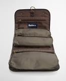 Thumbnail 2 of Barbour Men's Wax Hanging Washbag - Olive/Beacon