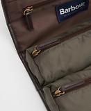Thumbnail 5 of Barbour Men's Wax Hanging Washbag - Olive/Beacon