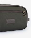Thumbnail 3 of Barbour Men's Wax Washbag - Olive/Brown