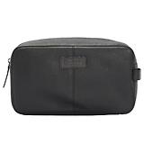 Thumbnail 1 of Barbour Men's Highgate Leather Washbag - Black