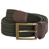 Thumbnail 1 of Barbour Men's Nevis Stretch Webbing Belt - Dark Olive