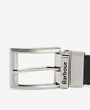 Thumbnail 3 of Barbour Men's Fife Reversible Leather Belt - Black/Chestnut Brown