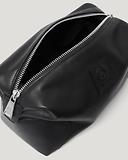 Thumbnail 5 of Belstaff Smooth Leather Maclagan Wash Bag - Black