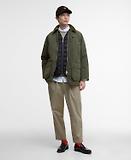 Thumbnail 3 of Barbour Men's Oversized Bedale Padded Casual Jacket - Olive