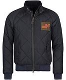 Thumbnail 1 of Barbour International Men's Steve McQueen Merchant Quilted Jacket - Black