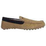 Thumbnail 1 of Hunter Men's Tartan Collar Moccasin Slippers - Biscuit