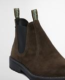Thumbnail 6 of Barbour Men's Patton Chelsea Boots - Oiled Brown Suede