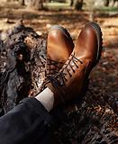 Thumbnail 6 of Barbour Men's Harvey Derby Boots - Teak