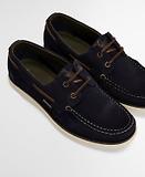 Thumbnail 4 of Barbour Men's Rothley Boat Shoes - Navy Suede