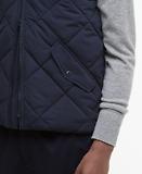 Thumbnail 6 of Barbour Men's City Chelsea Quilted Gilet - Dark Navy/Midnight Oak