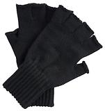Thumbnail 1 of Barbour Men's Fingerless Gloves - Black