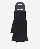 Thumbnail 2 of Barbour Men's Fingerless Gloves - Black