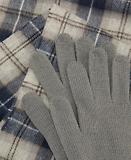 Thumbnail 11 of Barbour Men's Tartan Scarf & Glove Gift Set - Grey Midnight