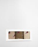 Thumbnail 2 of Barbour Men's Pheasant Socks Gift Box - Trench/Beech Mix