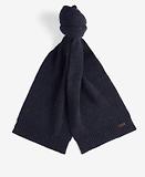 Thumbnail 5 of Barbour Men's Carlton Fleck Beanie & Scarf Gift Set - Classic Navy