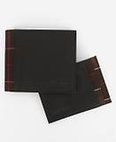 Thumbnail 2 of Barbour Leather Wallet & Card Holder Gift Set - Black/Classic Tartan