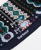 Thumbnail 2 of Barbour Men's 3 Pack Fairisle Sock Gift Box UK 7-11 - Blue Granite/Green Loch